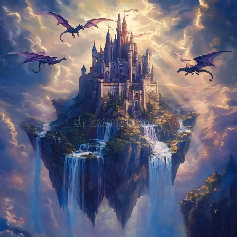 威尼斯人漂浮在星海中的梦幻城堡